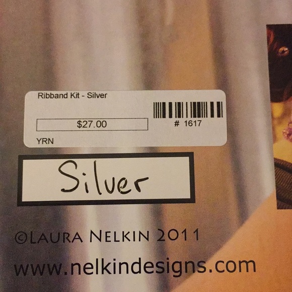 “RIBBAND” jewelry kit—silver - Picture 5 of 6